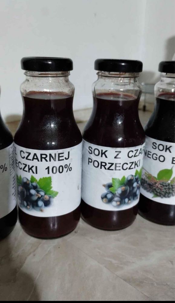 Sprzedam sok z czarnej porzeczki 100%