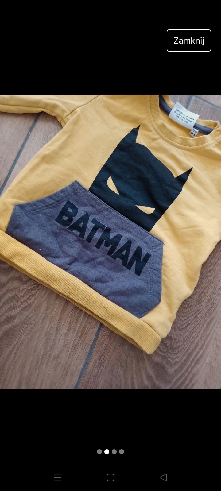 Bluza Batman 86 chłopięca