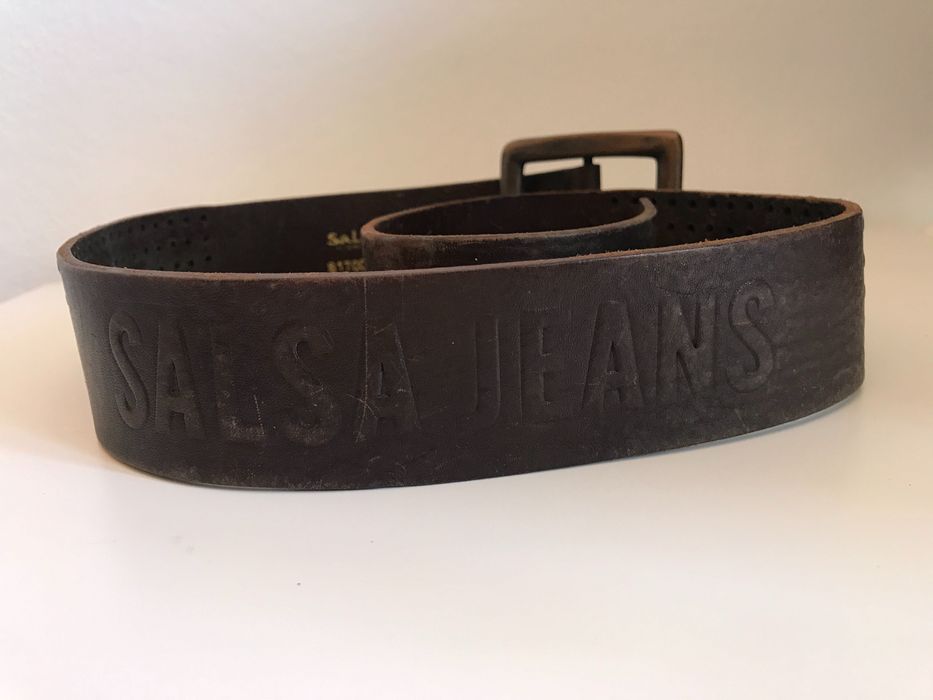 Cinto castanho 100% pele