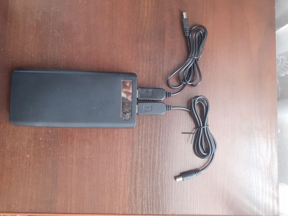 USB-кабель, для живлення Wi-Fi-роутера від повербанка. 12v і 9v