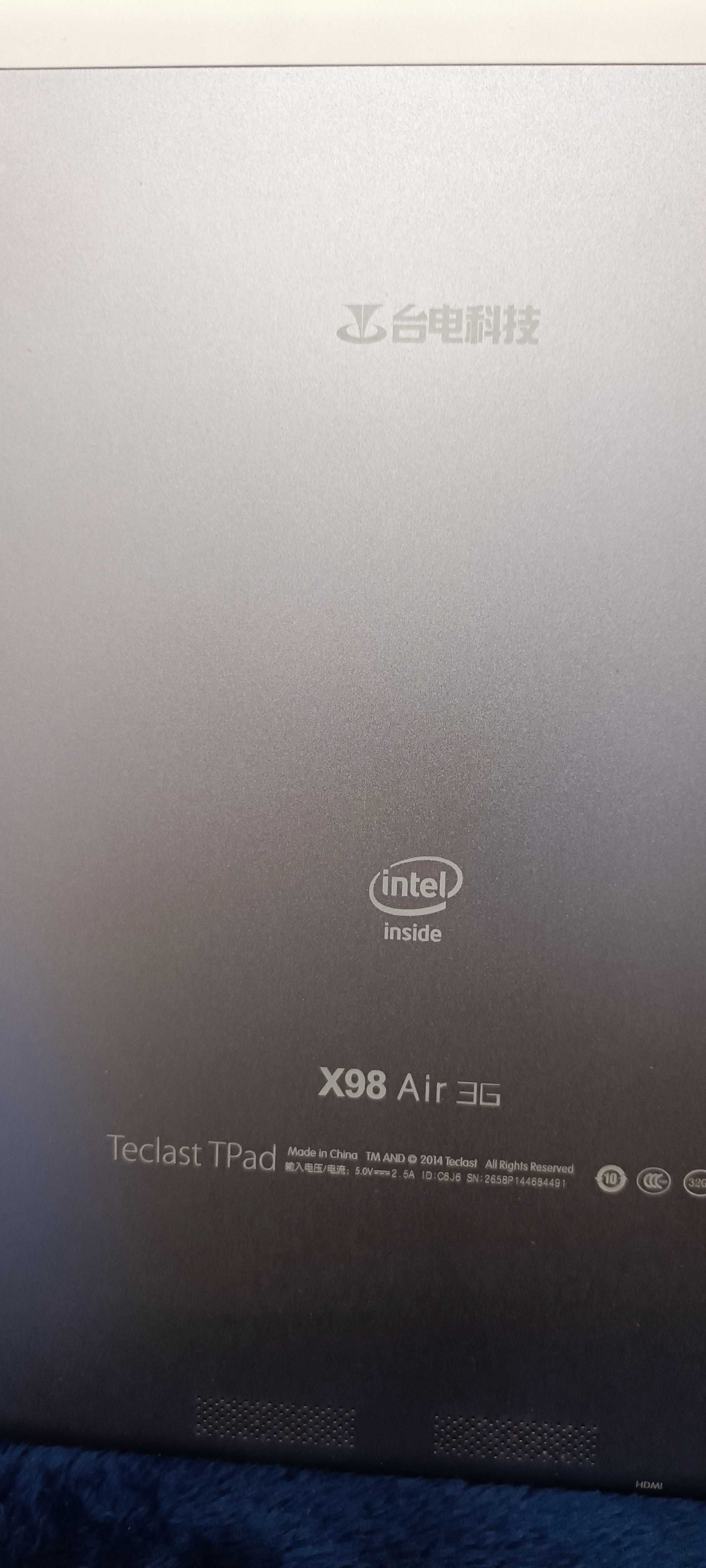 планшет на Windows 10 9.7" IPS Teclast X98 Air 3G , Retina display