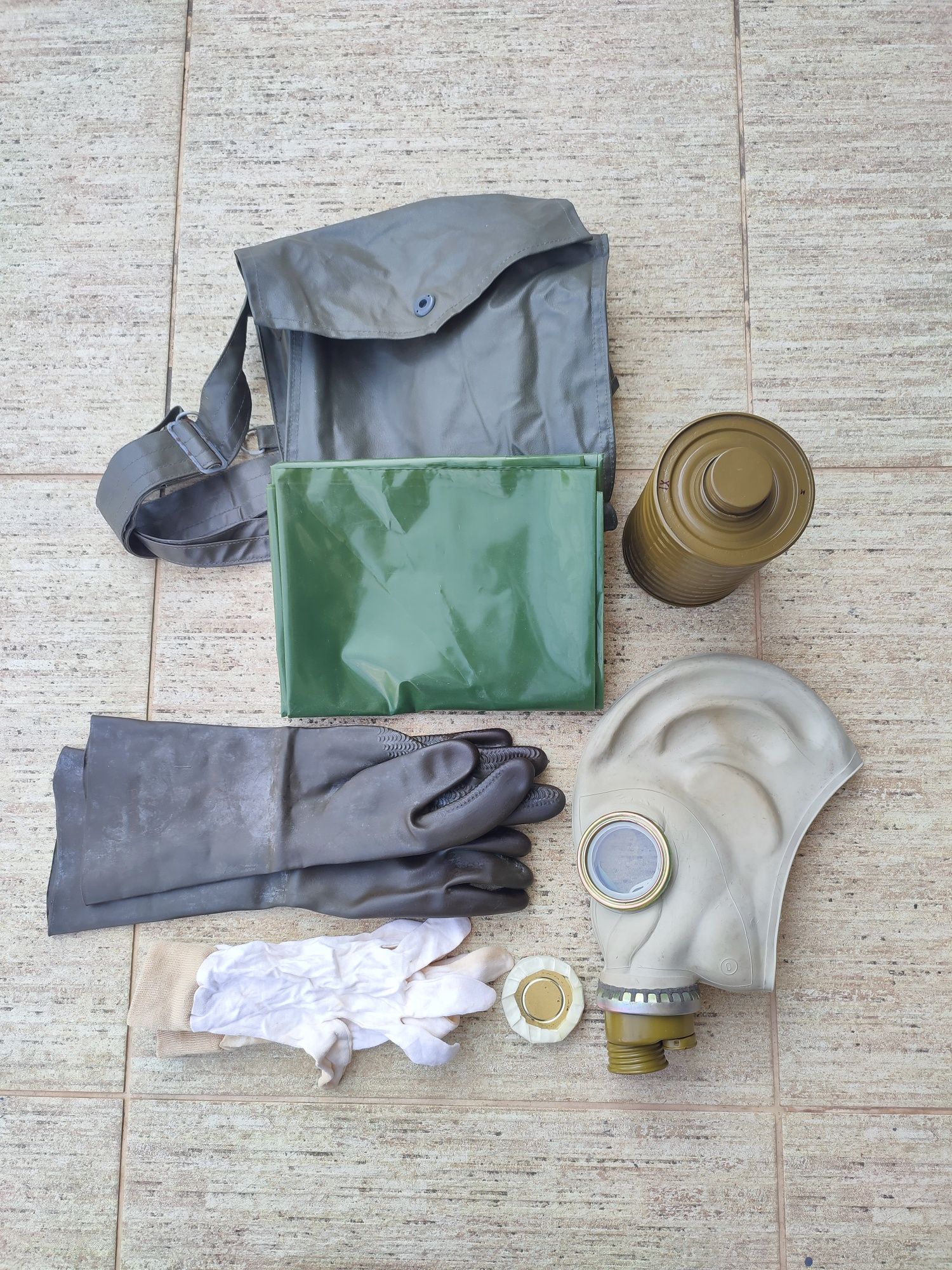 Máscara de gás GP5 Kit Gas Mask