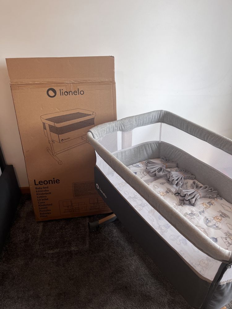Lionelo łóżeczko kołyska dostawka