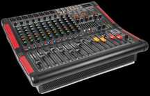 Mesa de Mistura Amplificada 12 Canais 1400W USB/MP3/BT-Power Dynamics