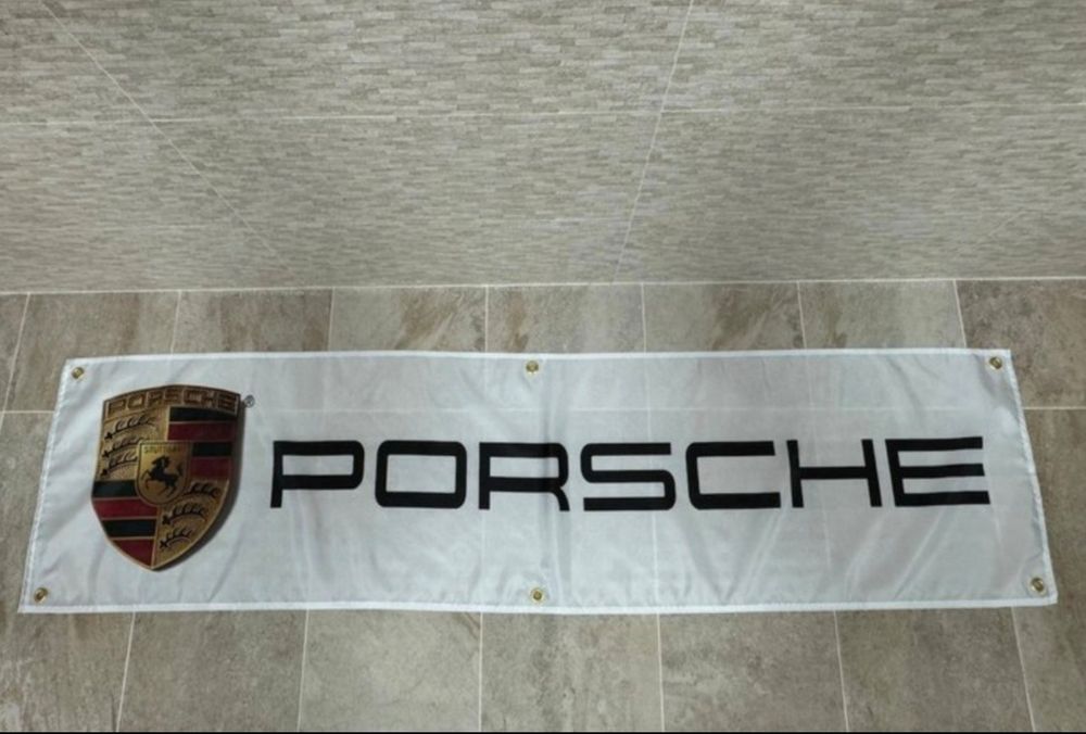 Banner / Bandeira Porsche