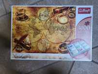 Puzzle Trefl 3000 elementów Mapa