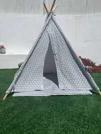 Tenda tipi nova com tapete acolchoado