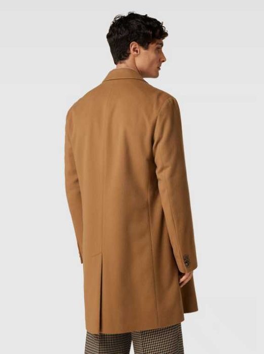 ORYGINALNY płaszcz męski Hugo Boss Hyde M 48 camel zimowy jesienny