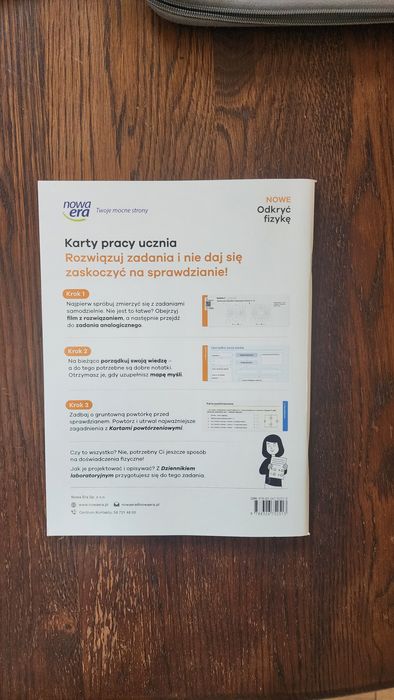 Karty pracy ucznia Odkryć fizykę 2 - zakres podstawowy 2024 Nowa Era