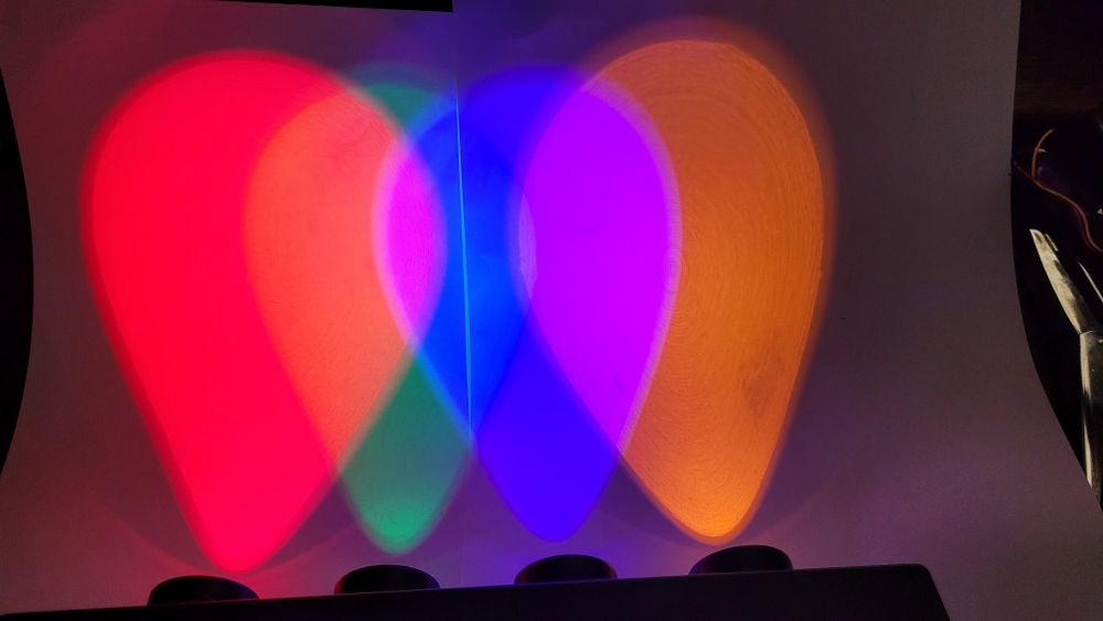 LED BAR RGBY - efekt imprezowy