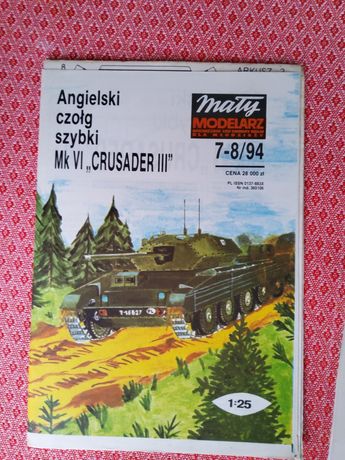 Mały Modelarz czołg Crusader 7-8/94