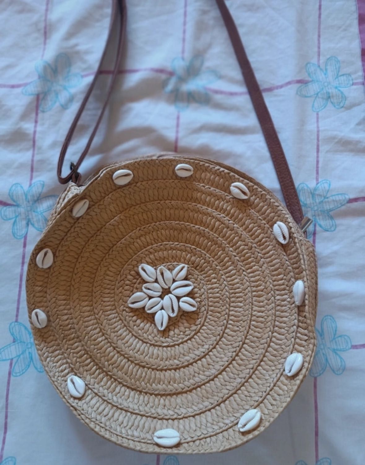Mala de Verga com conchas