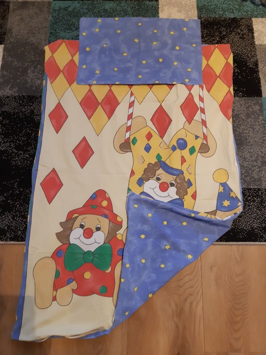 Pościel dla niemowląt kołdra 100x135 poduszka 40x60 plus poszwy