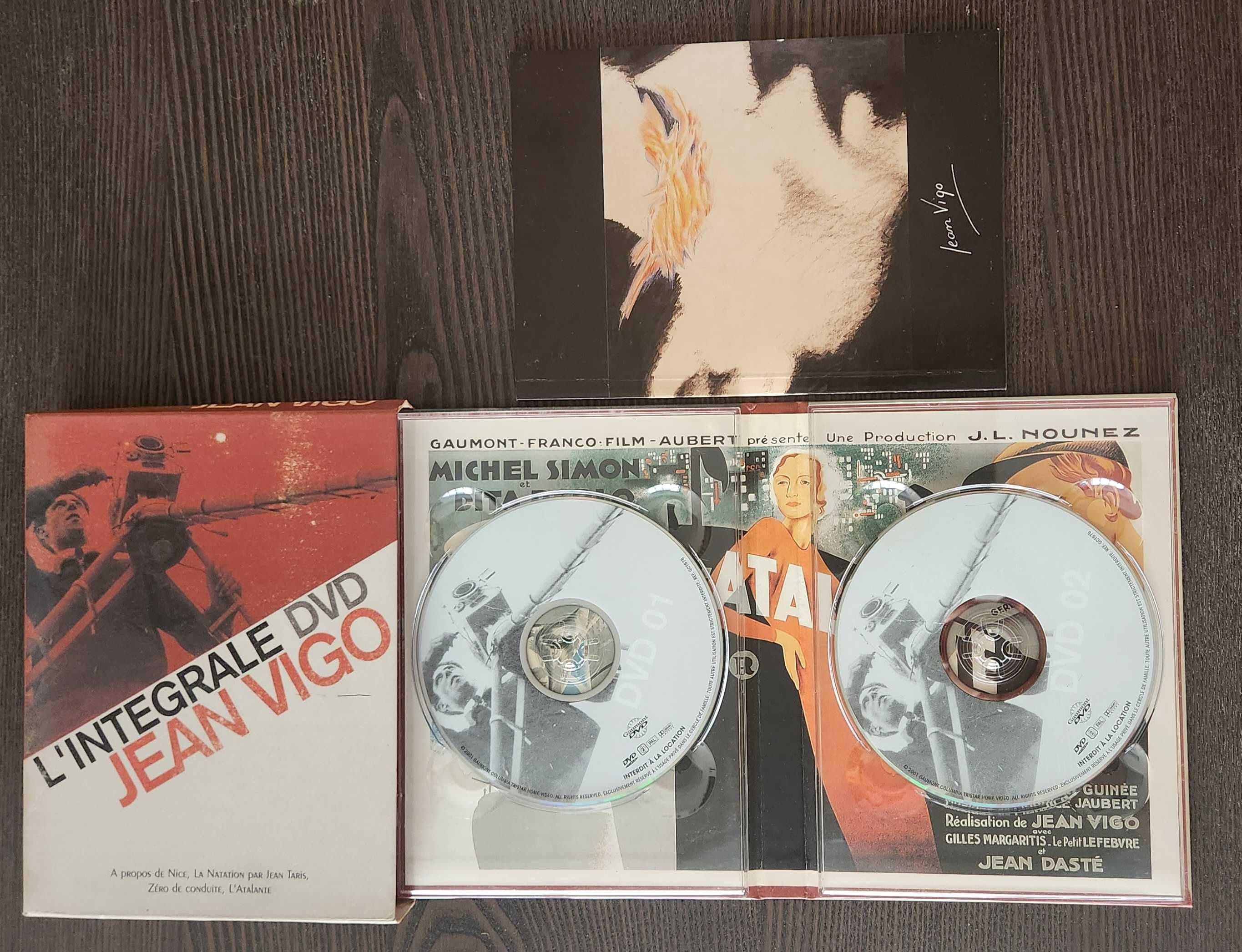 Jean Vigo- L' Intégrale [Caixa com 2 DVD e Livro]