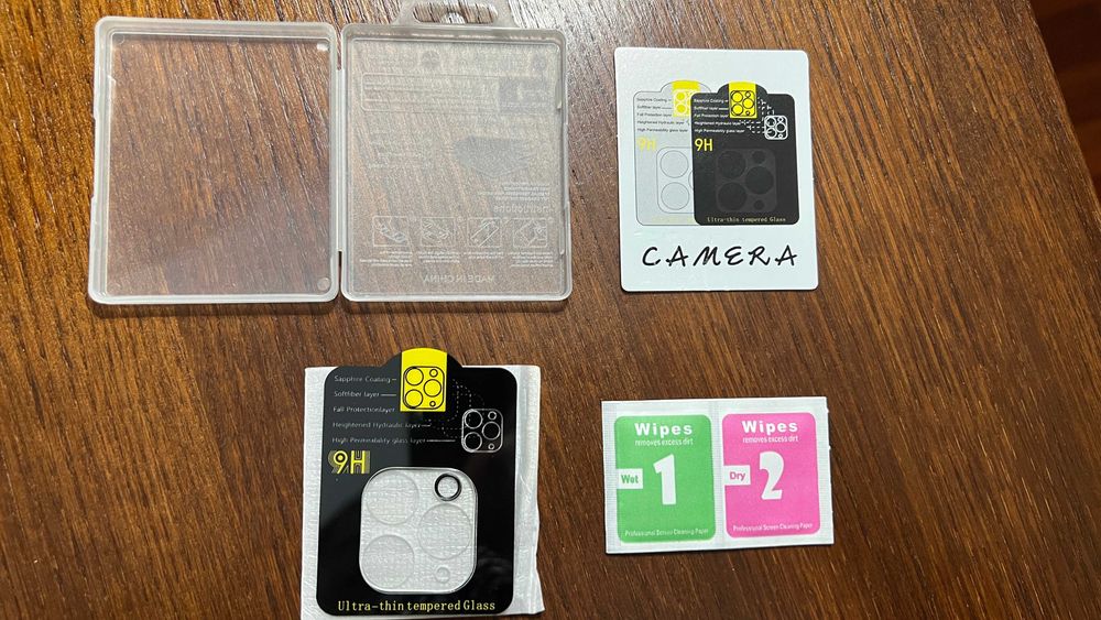 Capa Proteção Camara Transparente iPhone 11 Pro / iPhone 11 Pro Max