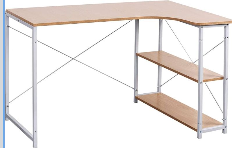 Biurko komputerowe z półką, biurko do nauki