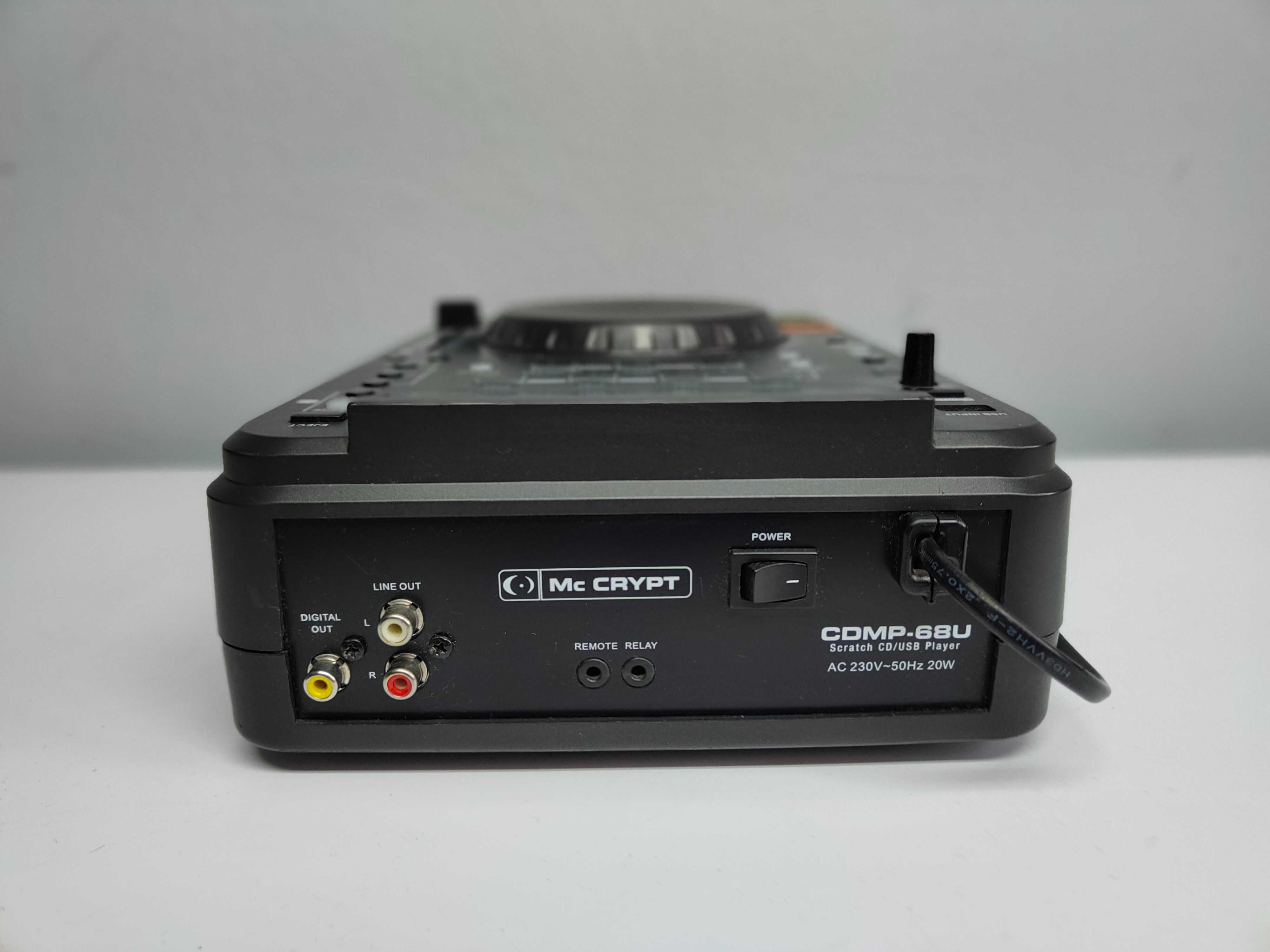 CDMP-68U Scratch CD USB Player Mc CRYPT MP3
