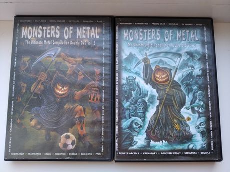 Диски dvd Monsters of metal