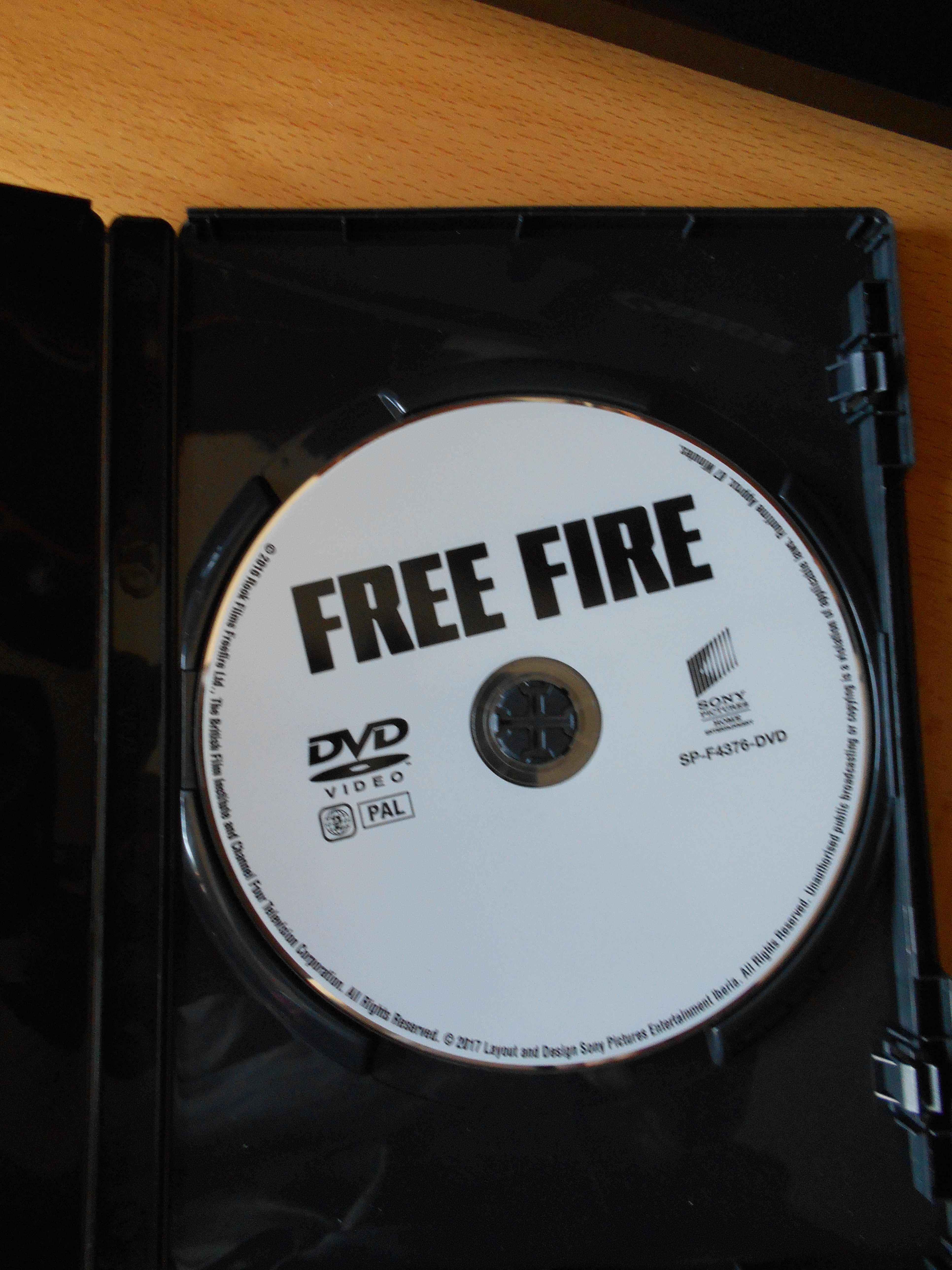 DVD Free Fire (Edição Espanha)