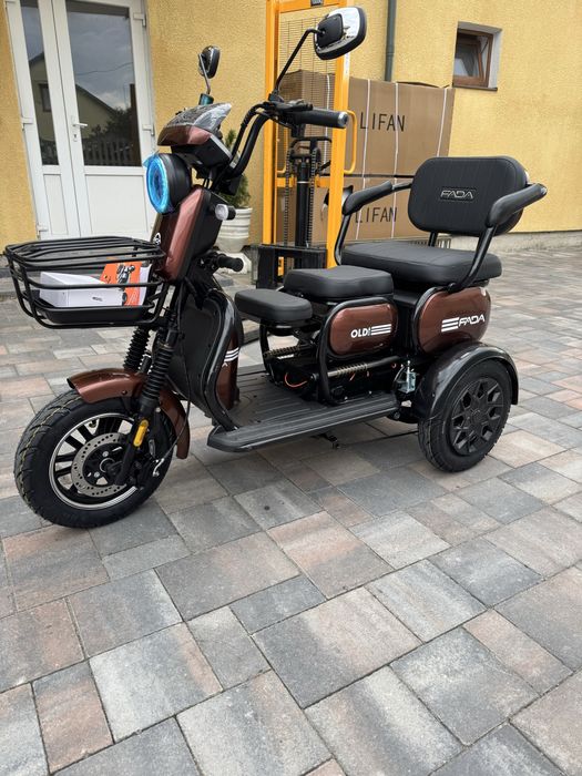 Електротрицикл FADA OLDI MAX 1100WAT. Доставка
