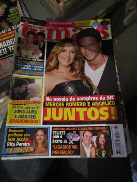 revistas antigas de TV Mais TV GUIA etc