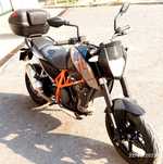 KTM duke 690 troco