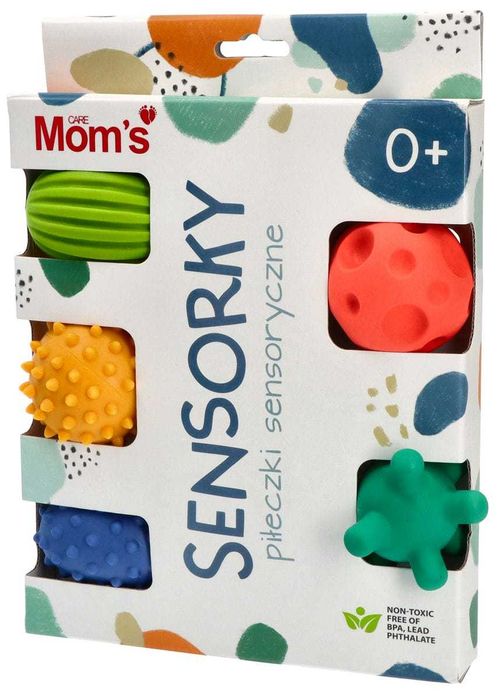 Piłeczki sensoryczne pastelowe Moms Care Nowość