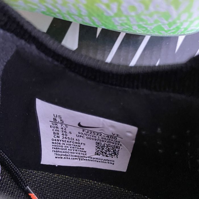 Бутси Nike ViniJR Air Zoom Mercurial Vapor найк копочки 40 41 42 43 44