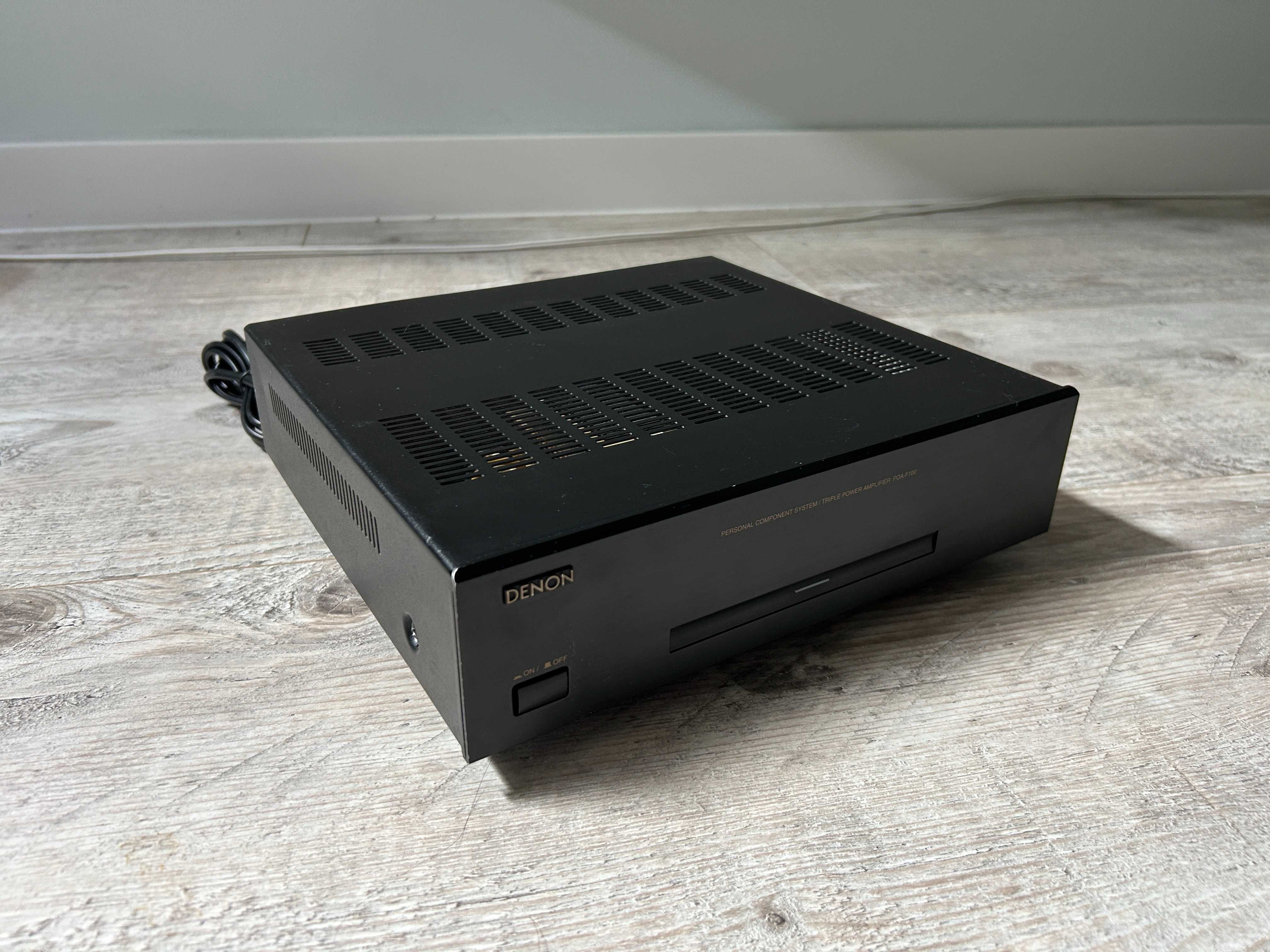 Amplituner Denon 5.1 F100: AVR-F100 + POA-F100 + pilot