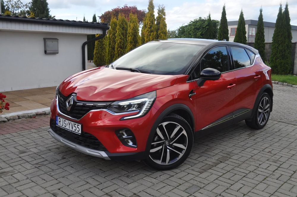 Renault Captur Salon Polska Full Led Navi CArPlay 360Kamery Automat Na Miejscu!
