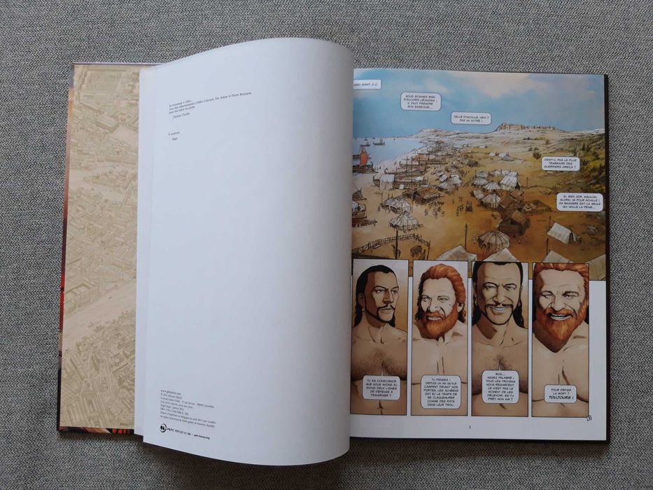 BD "Roma - La malédiction Tome 1"