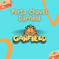 Porta-Chaves Garfield Impresso 3D