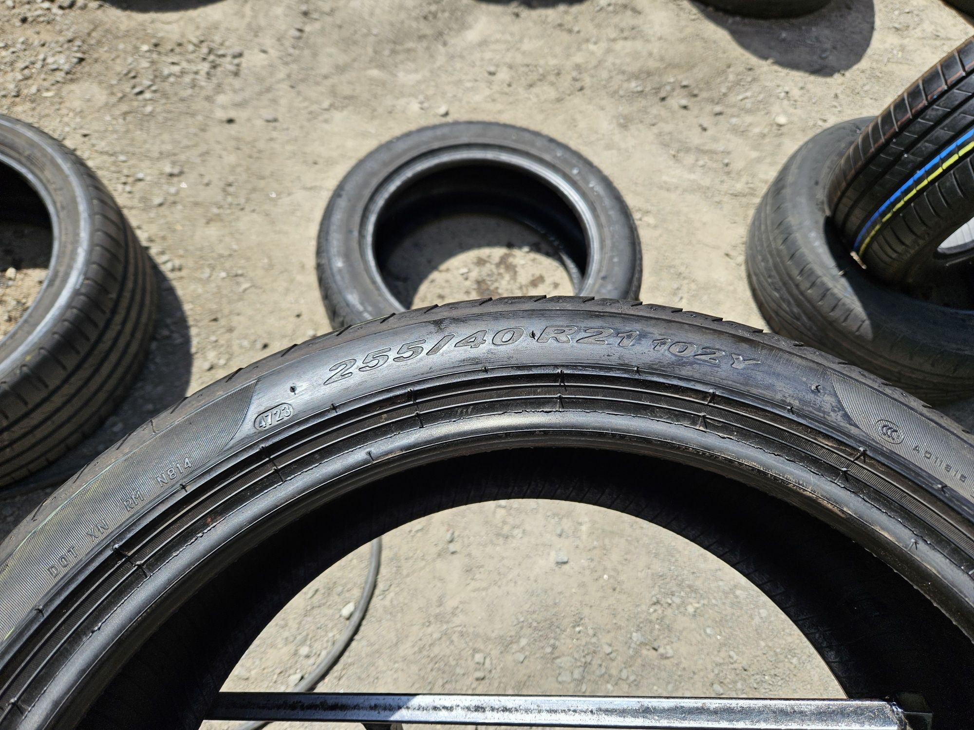 Шины БУ 255 40 R 21 Pirelli p zero RO1 комплект лето