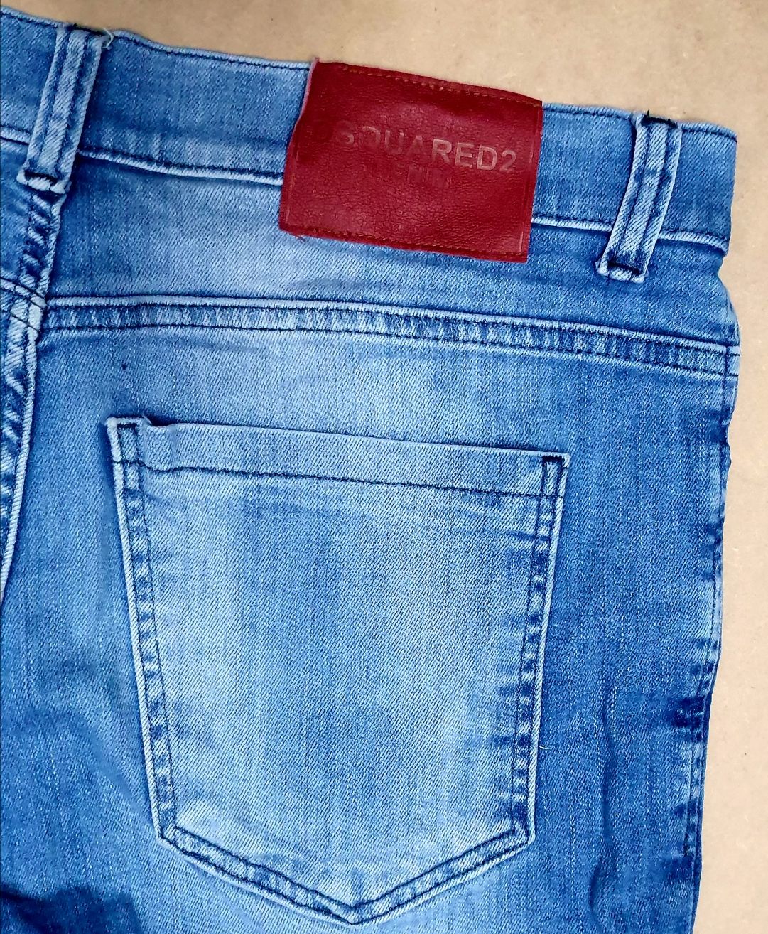 DSQUARED 2 roz. 36 pas 86-92 cm szorty męskie jeansowe
