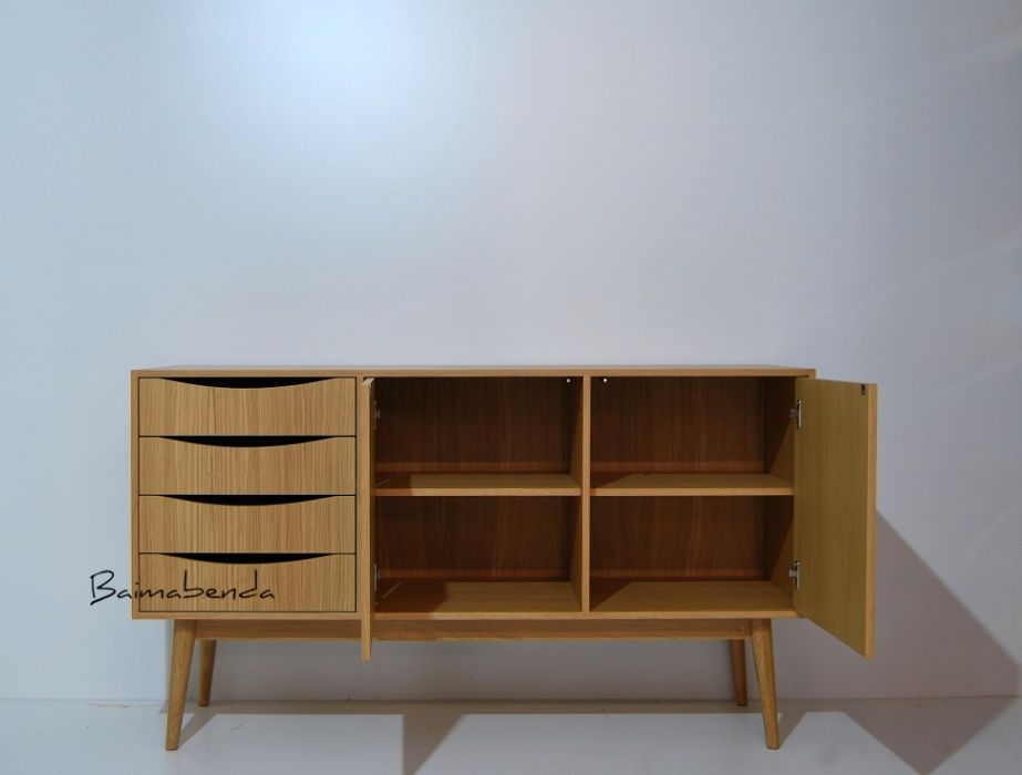 Móvel Aparador / Sideboard / Retro Vintage / Estilo Nórdico c/ gavetas