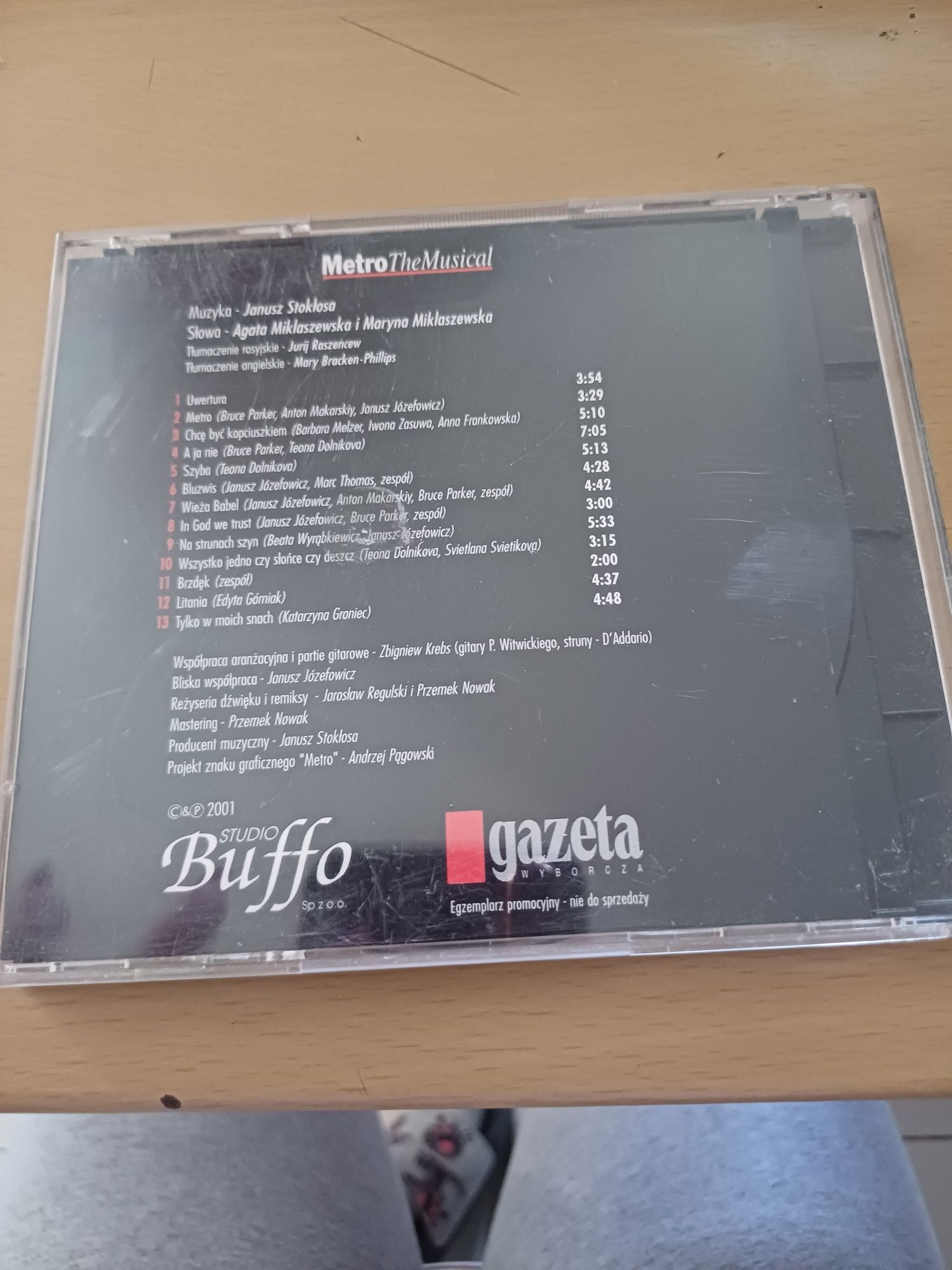 Metro płyta na cd