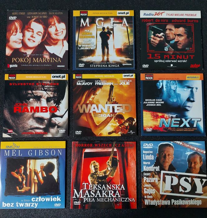 29 filmów na DVD Uprowadzona John Rambo Eliksir Miłości