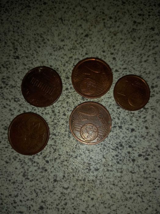 Moedas de vários anos