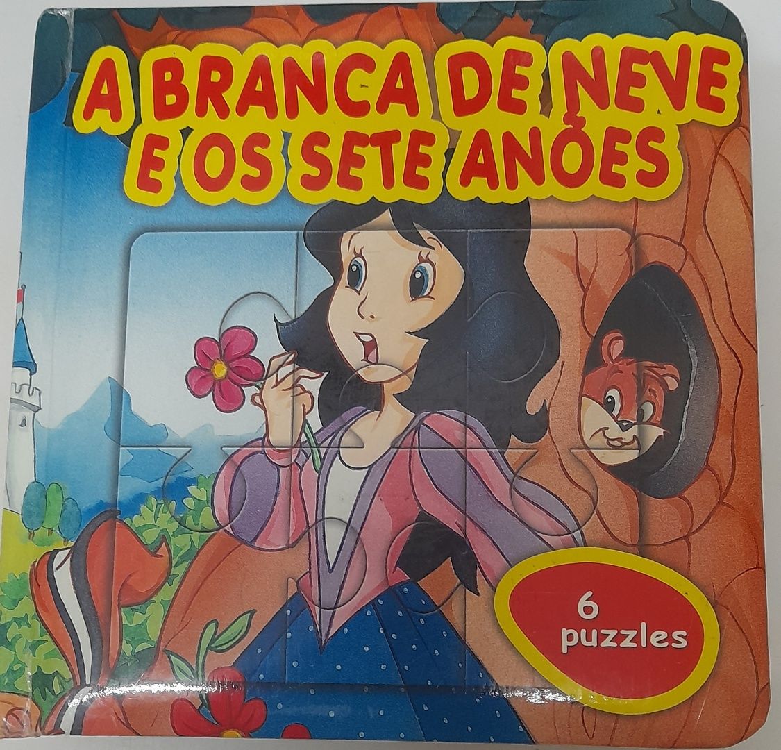 BRANCA DE NEVE E OS SETE ANÕES 6 Puzzles  - Bom estado
6 puzzles