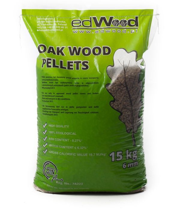 Pellet dębowy 100% POLSKI edWood