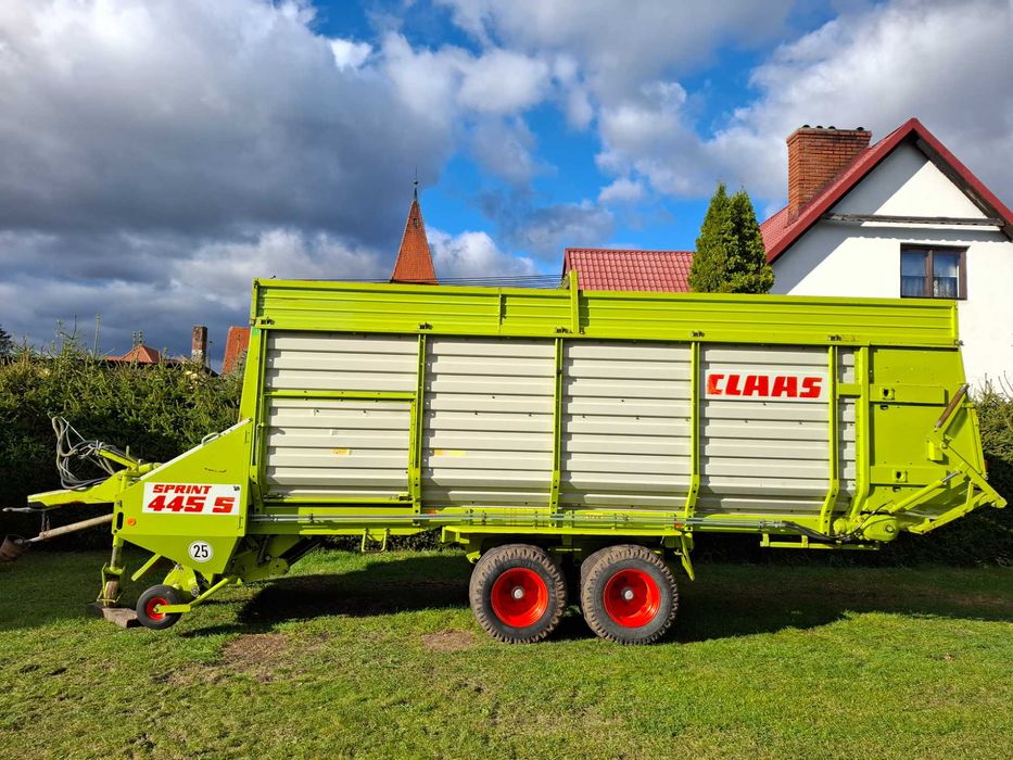 Przyczepa samozbierająca CLAAS SPRINT 445    SUPER STAN  10T.