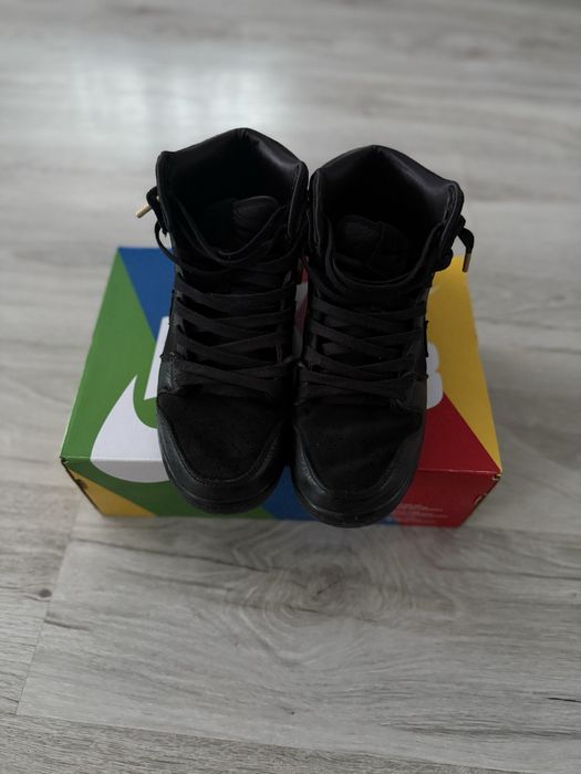 Nike SB Dunk High FAUST Black Gold