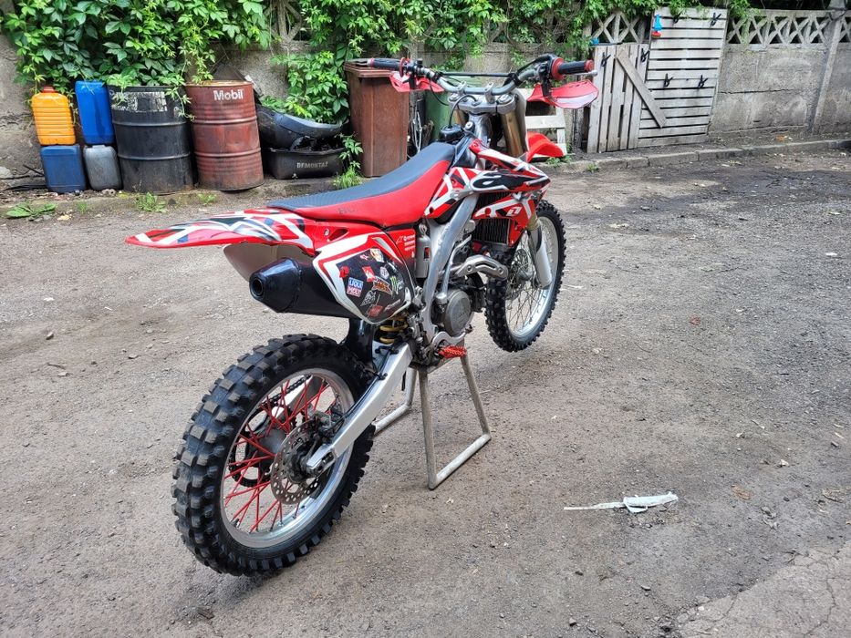 Honda CRF 450 dobry stan ZAMIANA NA SUPERMOTO