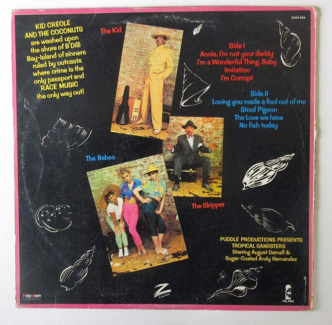 Kid Creole And The Coconuts - Tropical Gangsters (LP)