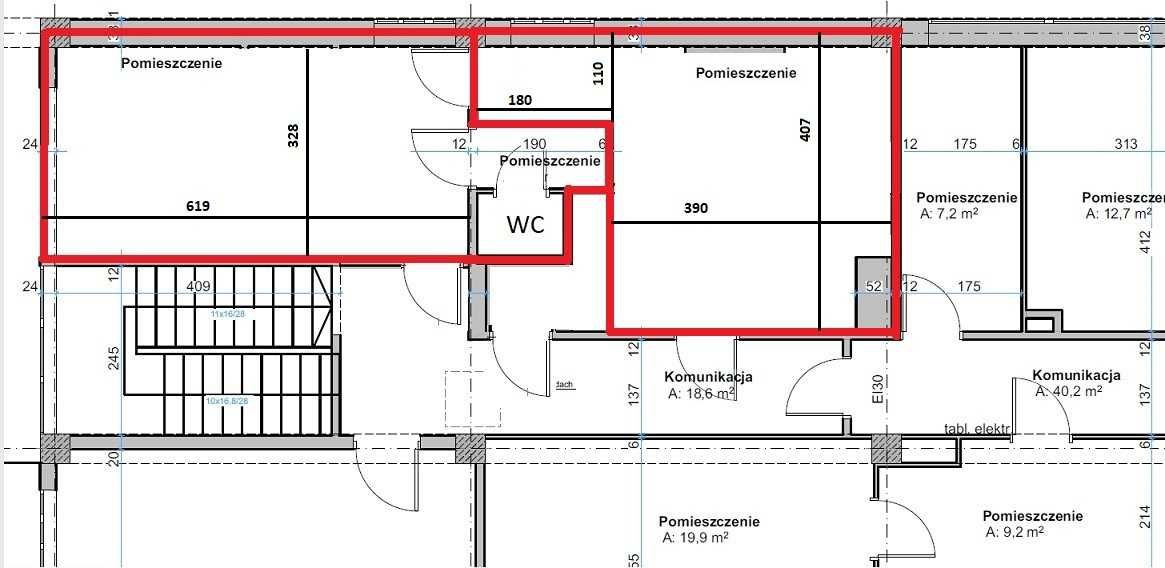 Do wynajęcia Lokal około 40 m2 w ścisłym centrum Pyrzyc