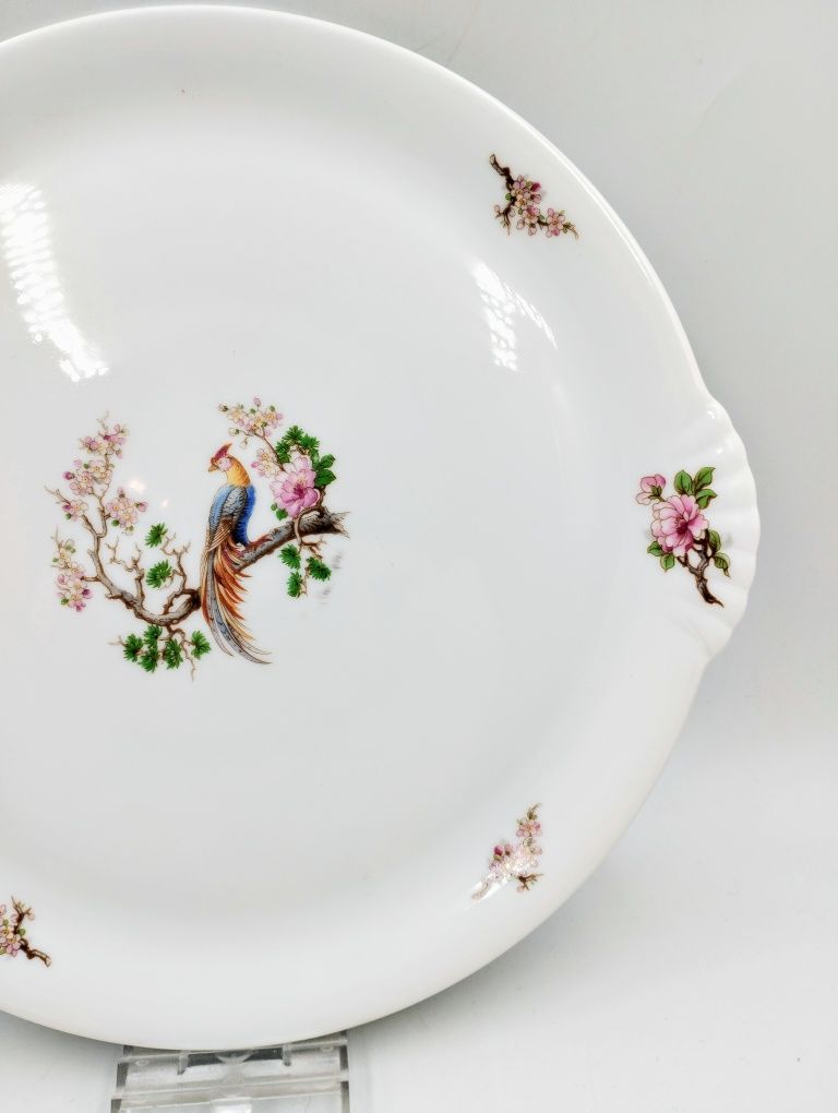 Patera talerz Heinrich rajski ptak styl azjatycki porcelana taca antyk