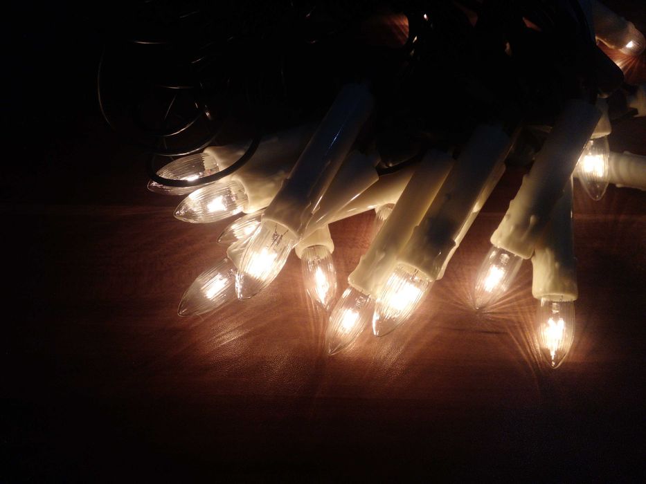 Новогодняя гирлянда СССР.