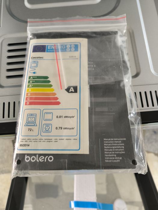 Vendo forno de encastrar Cecotec Bolero Hexa M226000 glass white