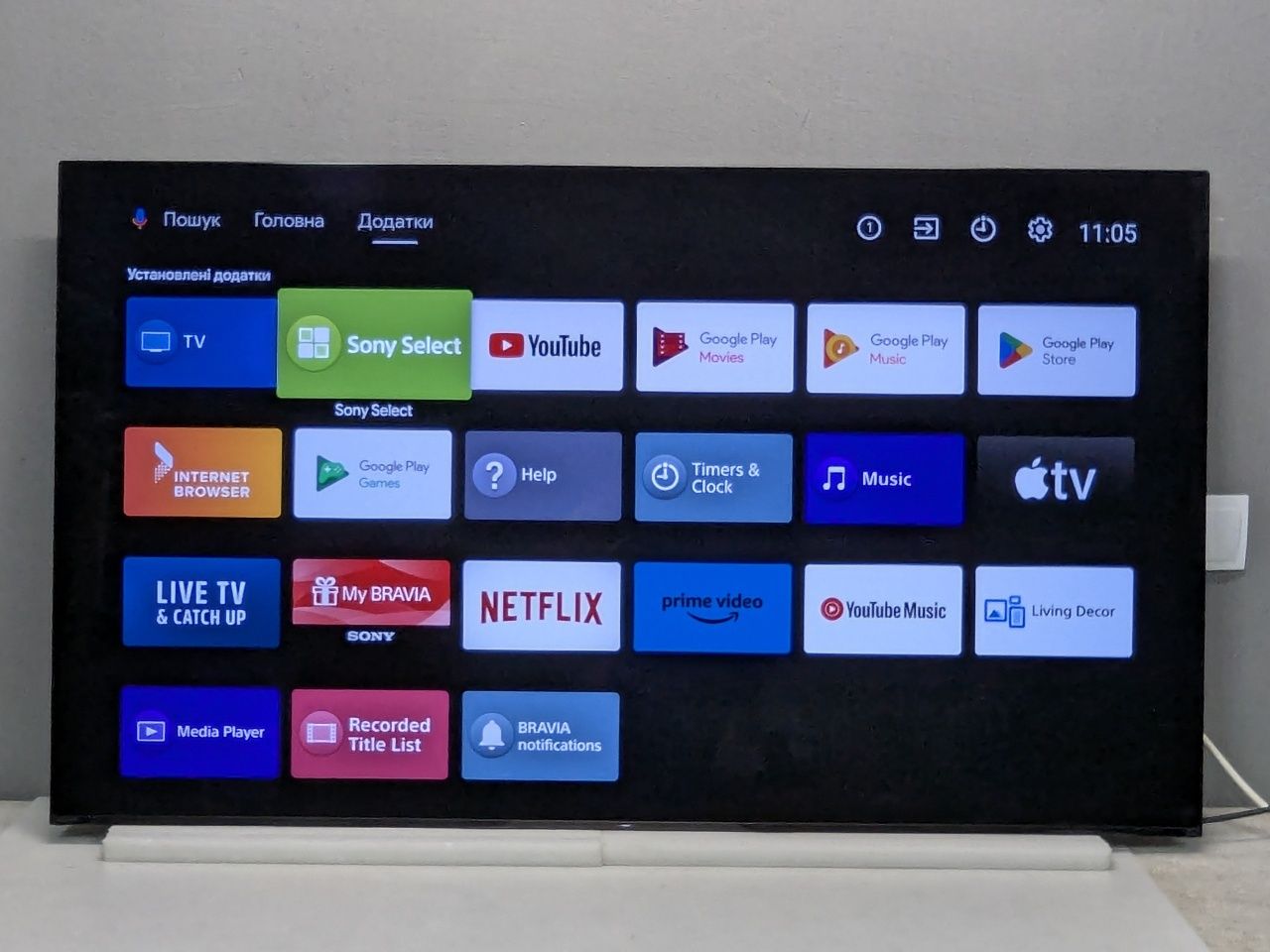 Sony KD-55AF9 OLED телевізор 120 Hz / TOP !!!