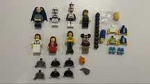 Lego фігурки, торси, голови